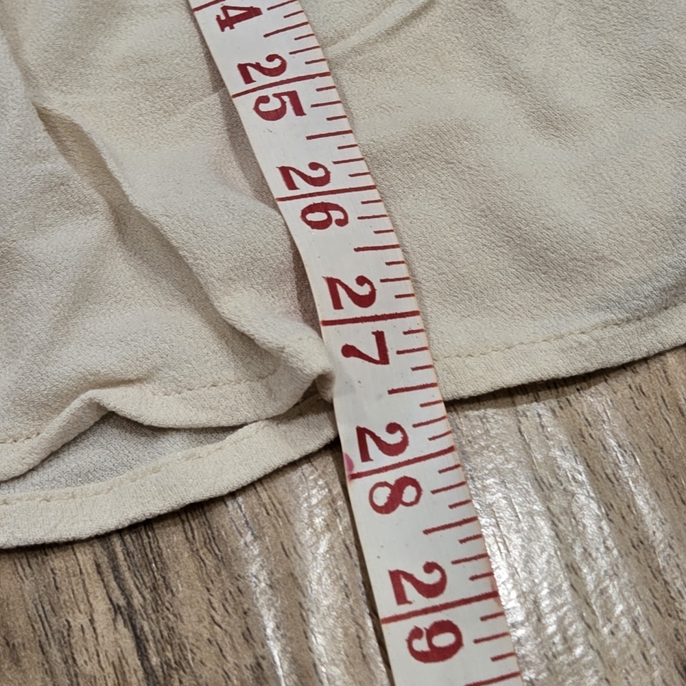 Black Swan Cream Sweater with Layered Hem - Picture 5 of 6